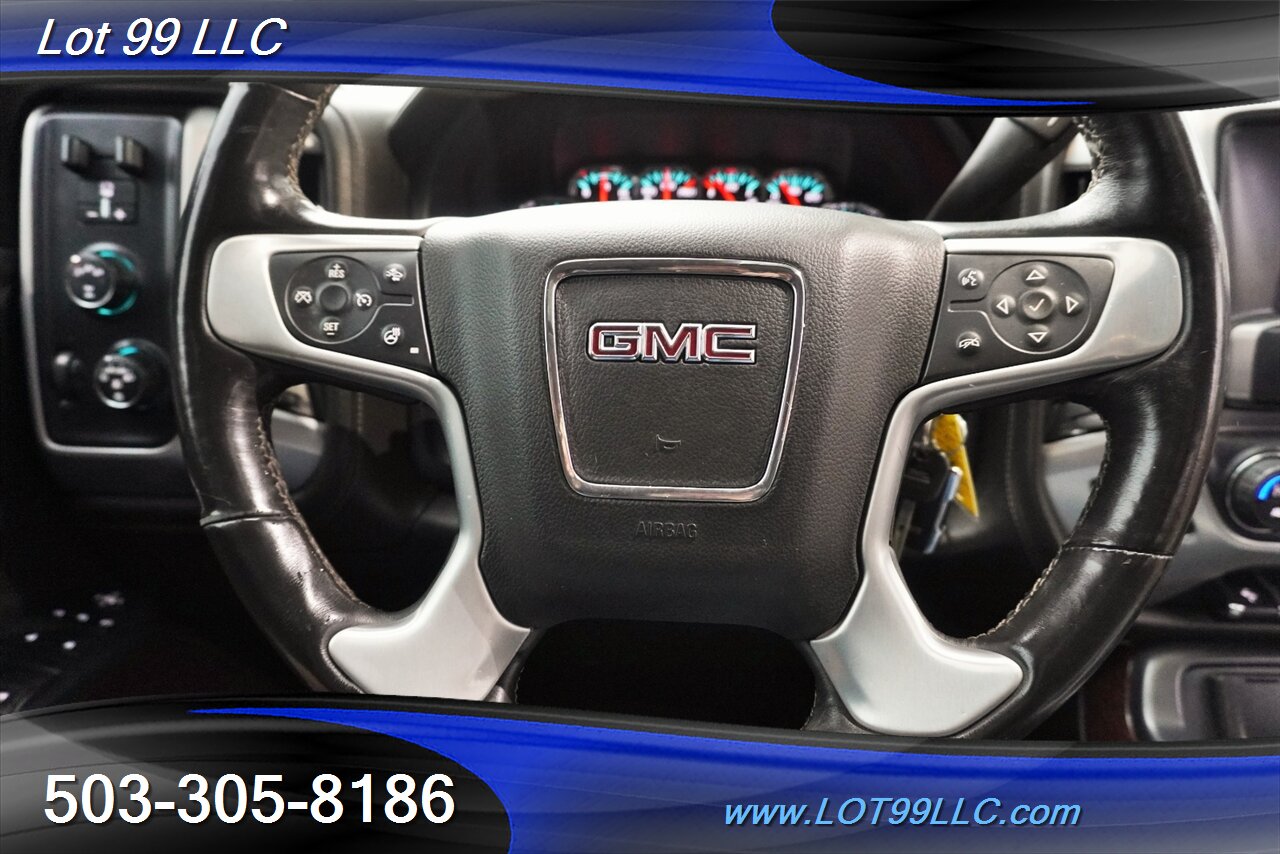 2018 GMC Sierra 3500HD SLT 4X4 92K 6.6L Duramax Diesel Heated AC Leather  GPS Moon Roof LIFTED 20S 37 OFF ROAD TIRES - Photo 24 - Milwaukie, OR 97267