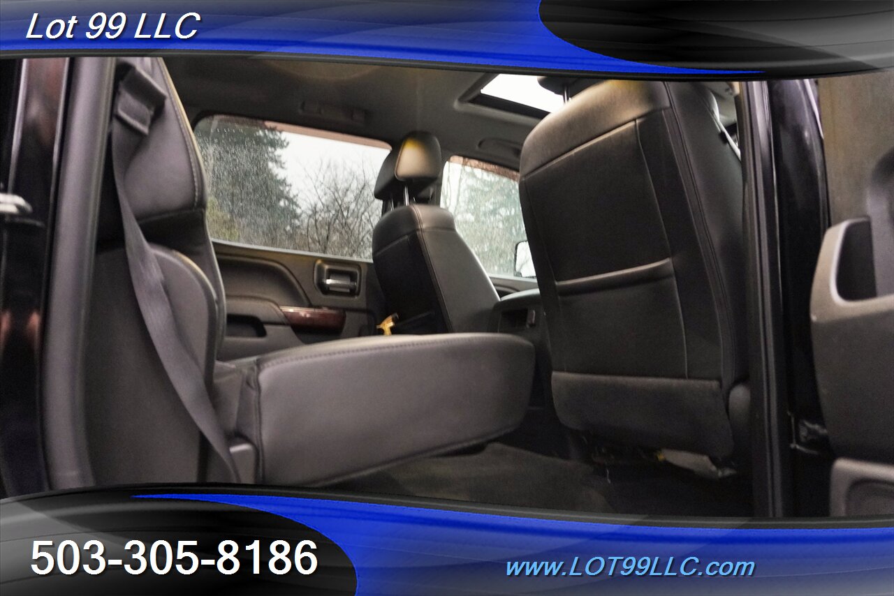 2018 GMC Sierra 3500HD SLT 4X4 92K 6.6L Duramax Diesel Heated AC Leather  GPS Moon Roof LIFTED 20S 37 OFF ROAD TIRES - Photo 17 - Milwaukie, OR 97267