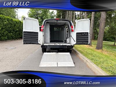 2019 Chevrolet Express 3500 Tommy Gate LIFT Cargo Van Camera Leather Sedan