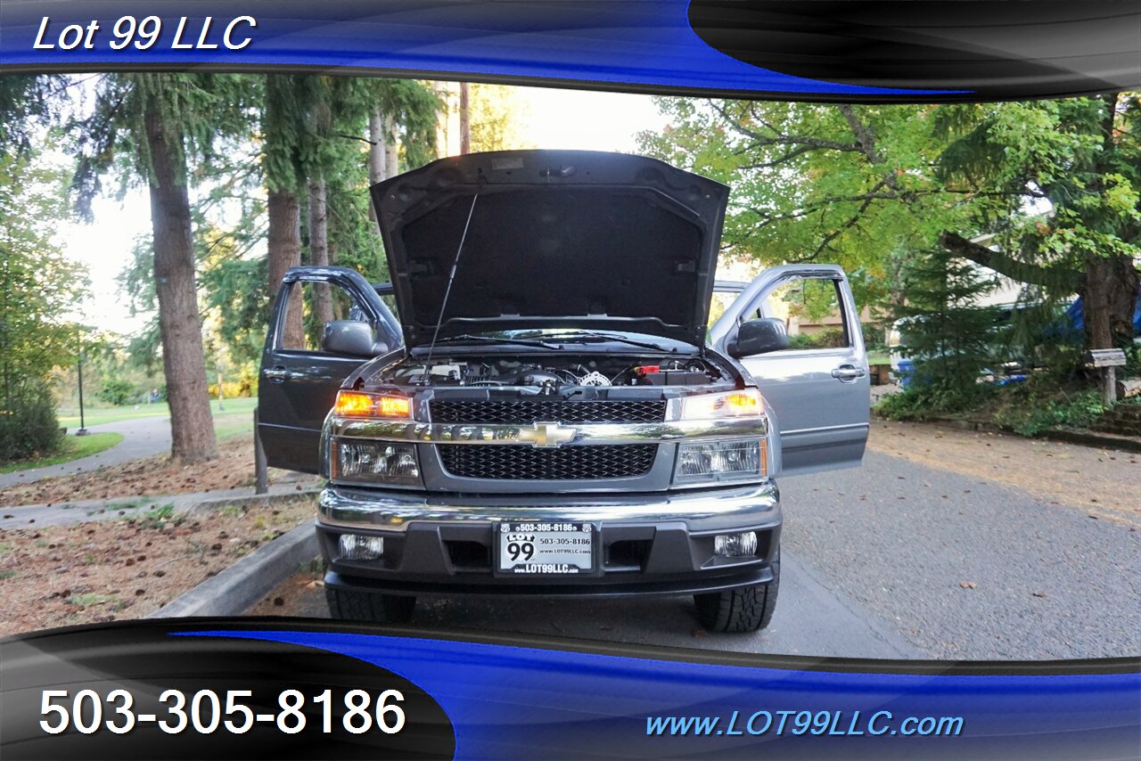 2012 Chevrolet Colorado LT 4X4 Crew Cab V8 5.3L Auto Heated Leather Canopy   - Photo 29 - Milwaukie, OR 97267