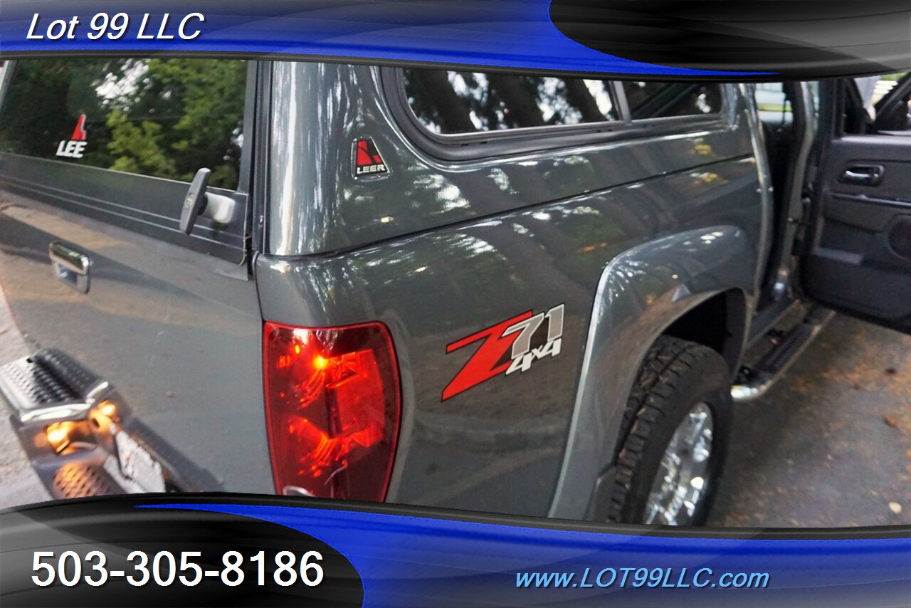 2012 Chevrolet Colorado LT 4X4 Crew Cab V8 5.3L Auto Heated Leather Canopy   - Photo 34 - Milwaukie, OR 97267
