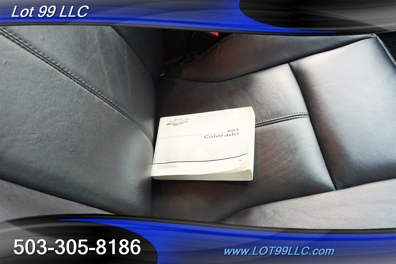 2012 Chevrolet Colorado LT 4X4 Crew Cab V8 5.3L Auto Heated Leather Canopy   - Photo 36 - Milwaukie, OR 97267