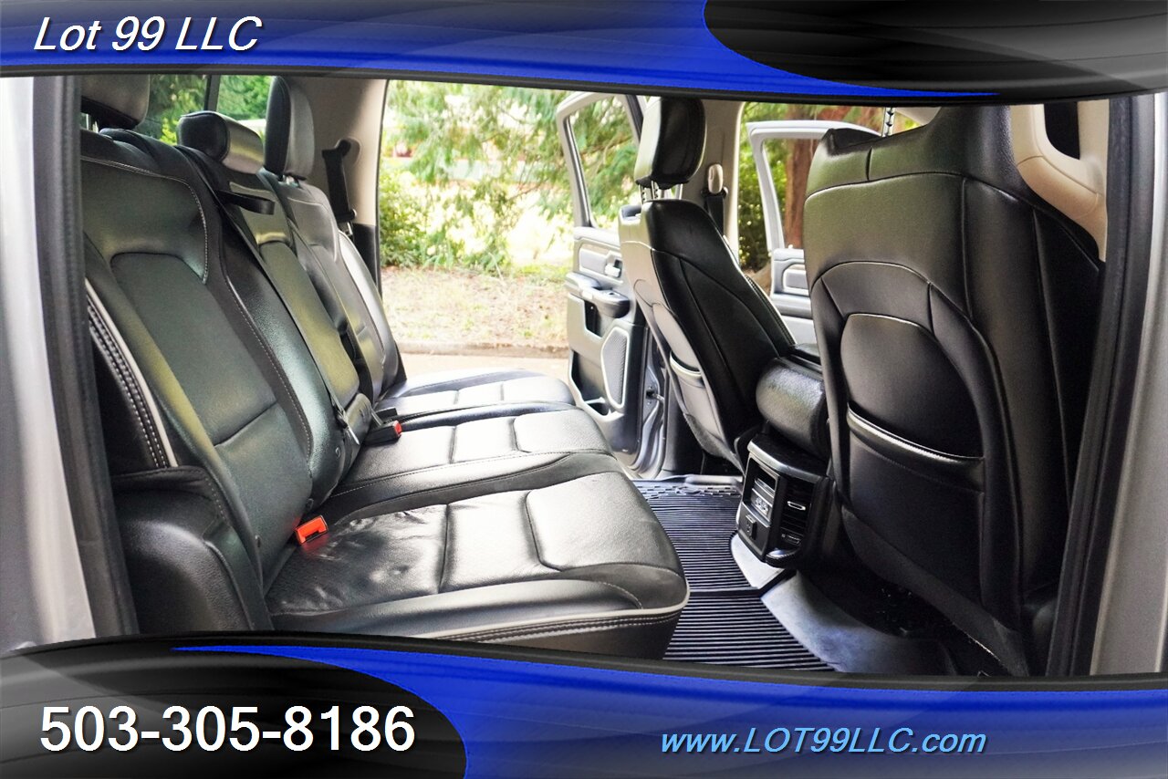 2019 RAM 1500 Laramie 4X4 V8 HEMI 6 Passenger Seating Heated AC  Leather Seats GPS 22 WHEELS LIKE NEW TIRES 2 OWNERS - Photo 17 - Milwaukie, OR 97267