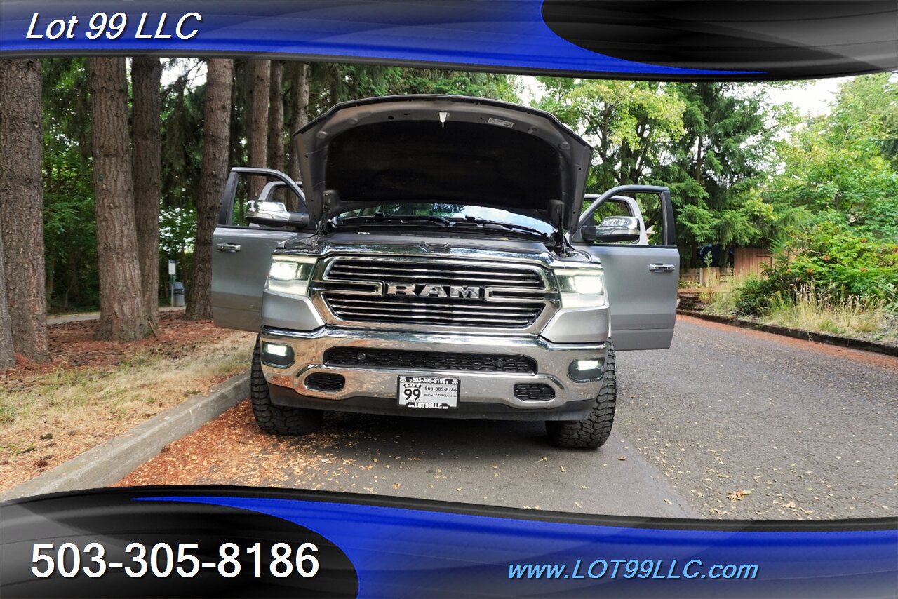 2019 RAM 1500 Laramie 4X4 V8 HEMI 6 Passenger Seating Heated AC  Leather Seats GPS 22 WHEELS LIKE NEW TIRES 2 OWNERS - Photo 30 - Milwaukie, OR 97267