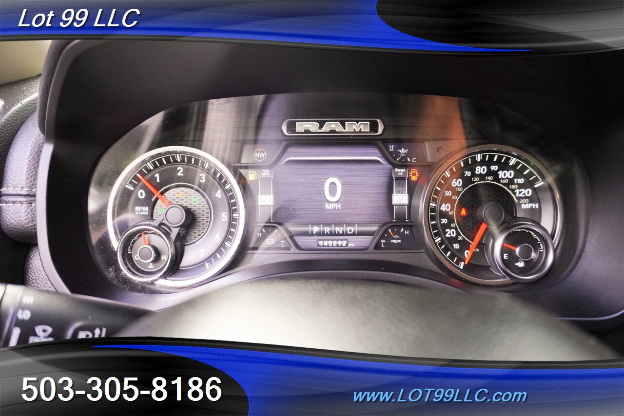 2019 RAM 1500 Laramie 4X4 V8 HEMI 6 Passenger Seating Heated AC  Leather Seats GPS 22 WHEELS LIKE NEW TIRES 2 OWNERS - Photo 25 - Milwaukie, OR 97267