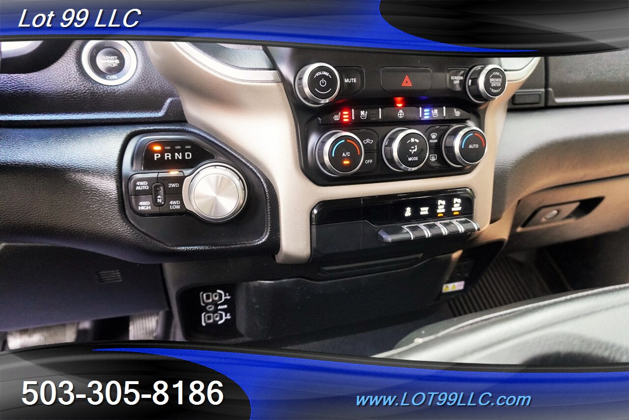 2019 RAM 1500 Laramie 4X4 V8 HEMI 6 Passenger Seating Heated AC  Leather Seats GPS 22 WHEELS LIKE NEW TIRES 2 OWNERS - Photo 22 - Milwaukie, OR 97267