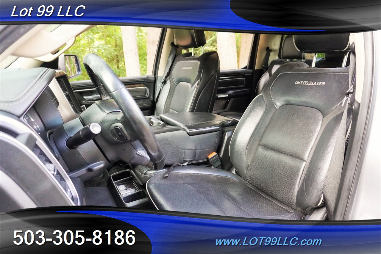 2019 RAM 1500 Laramie 4X4 V8 HEMI 6 Passenger Seating Heated AC  Leather Seats GPS 22 WHEELS LIKE NEW TIRES 2 OWNERS - Photo 14 - Milwaukie, OR 97267