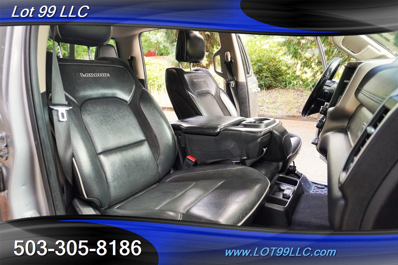 2019 RAM 1500 Laramie 4X4 V8 HEMI 6 Passenger Seating Heated AC  Leather Seats GPS 22 WHEELS LIKE NEW TIRES 2 OWNERS - Photo 19 - Milwaukie, OR 97267