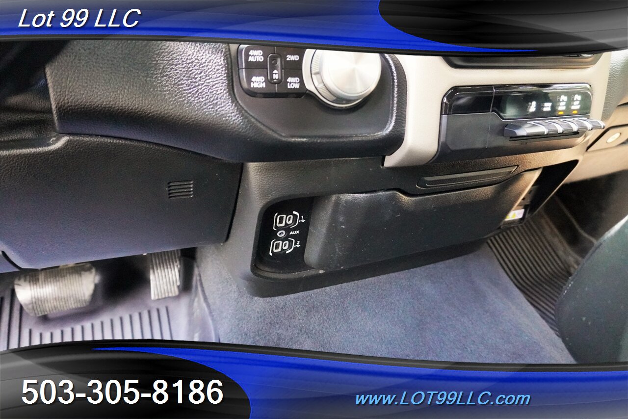 2019 RAM 1500 Laramie 4X4 V8 HEMI 6 Passenger Seating Heated AC  Leather Seats GPS 22 WHEELS LIKE NEW TIRES 2 OWNERS - Photo 27 - Milwaukie, OR 97267