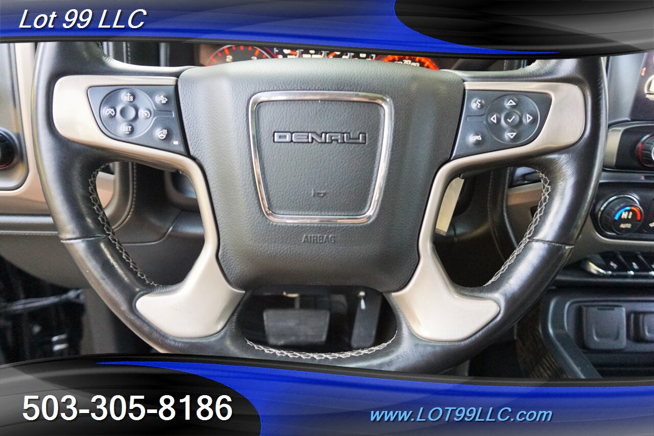 2015 GMC Sierra 3500 Denali 4X4 Dually 122K 6.6L Duramax Leather Moon  GPS LIFTED NEW TIRES CHROME WHEELS - Photo 22 - Milwaukie, OR 97267