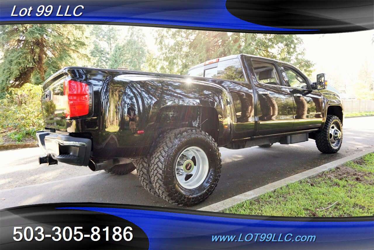 2015 GMC Sierra 3500 Denali 4X4 Dually 122K 6.6L Duramax Leather Moon  GPS LIFTED NEW TIRES CHROME WHEELS - Photo 9 - Milwaukie, OR 97267