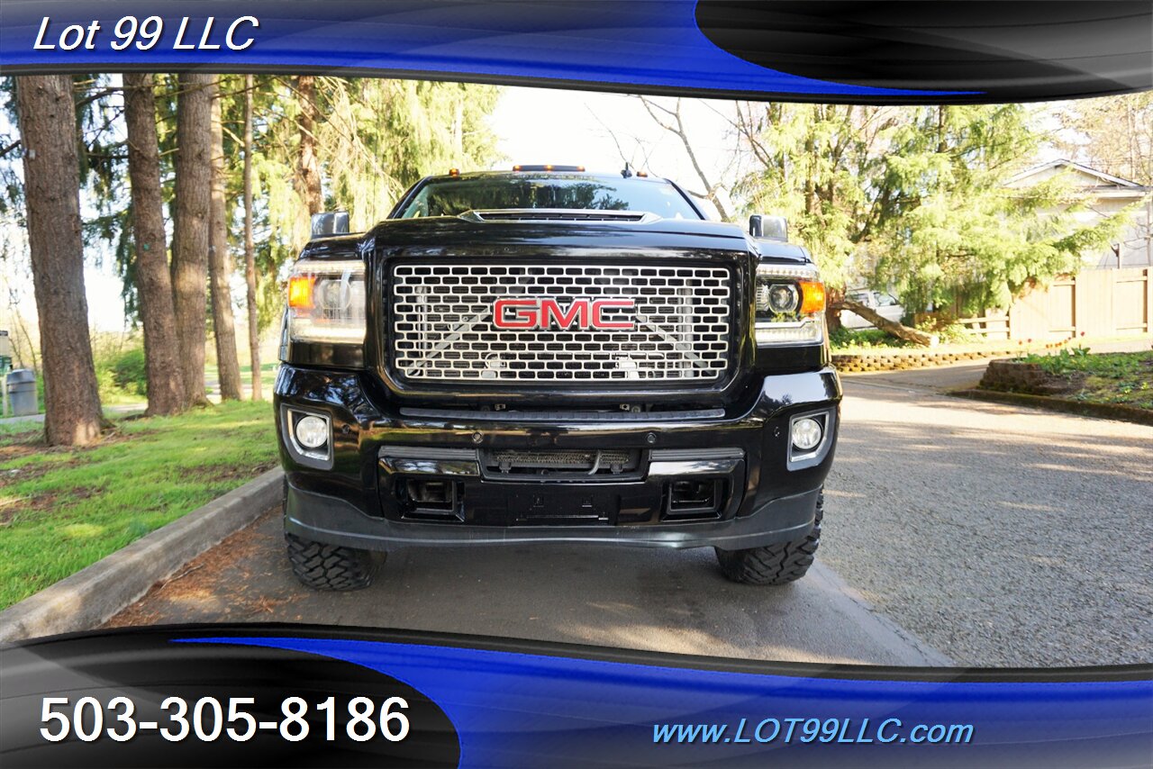 2015 GMC Sierra 3500 Denali 4X4 Dually 122K 6.6L Duramax Leather Moon  GPS LIFTED NEW TIRES CHROME WHEELS - Photo 6 - Milwaukie, OR 97267