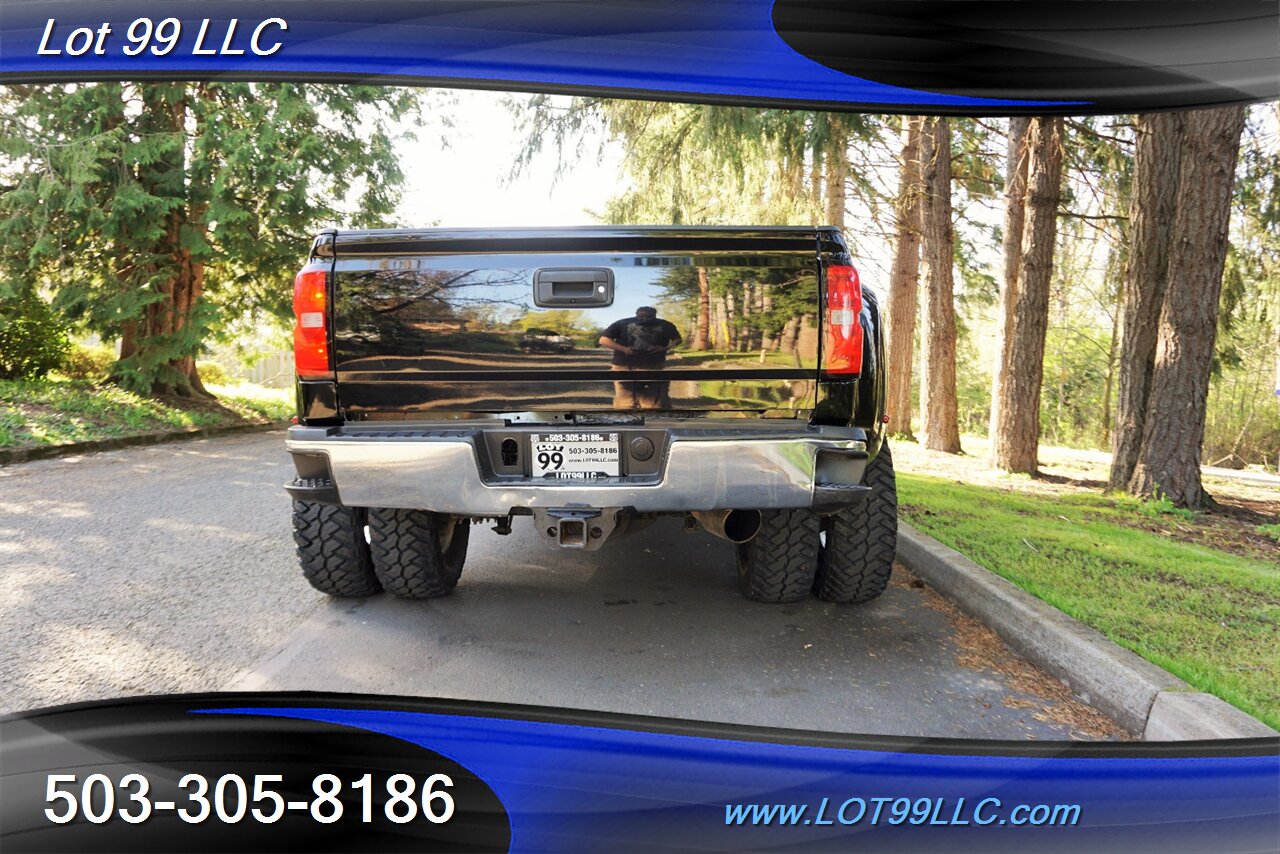 2015 GMC Sierra 3500 Denali 4X4 Dually 122K 6.6L Duramax Leather Moon  GPS LIFTED NEW TIRES CHROME WHEELS - Photo 10 - Milwaukie, OR 97267