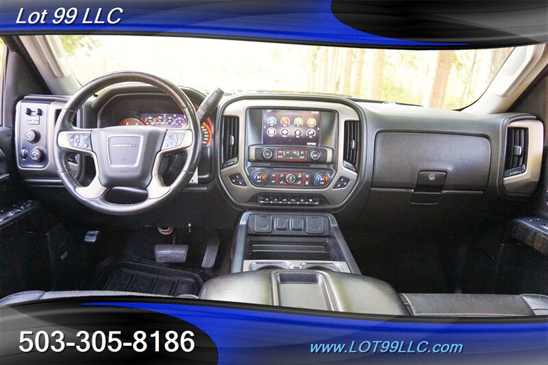 2015 GMC Sierra 3500 Denali 4X4 Dually 122K 6.6L Duramax Leather Moon  GPS LIFTED NEW TIRES CHROME WHEELS
