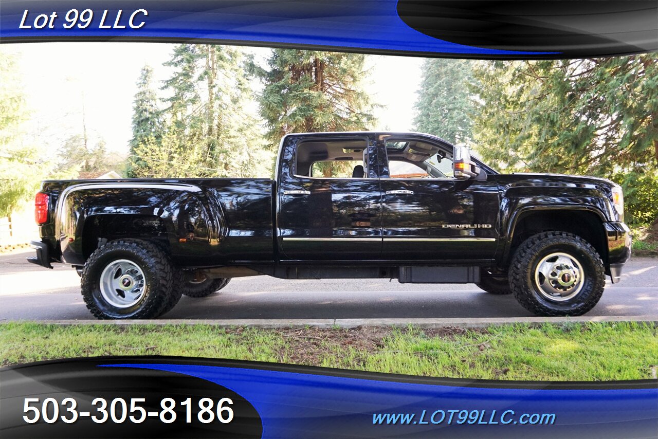 2015 GMC Sierra 3500 Denali 4X4 Dually 122K 6.6L Duramax Leather Moon  GPS LIFTED NEW TIRES CHROME WHEELS - Photo 8 - Milwaukie, OR 97267
