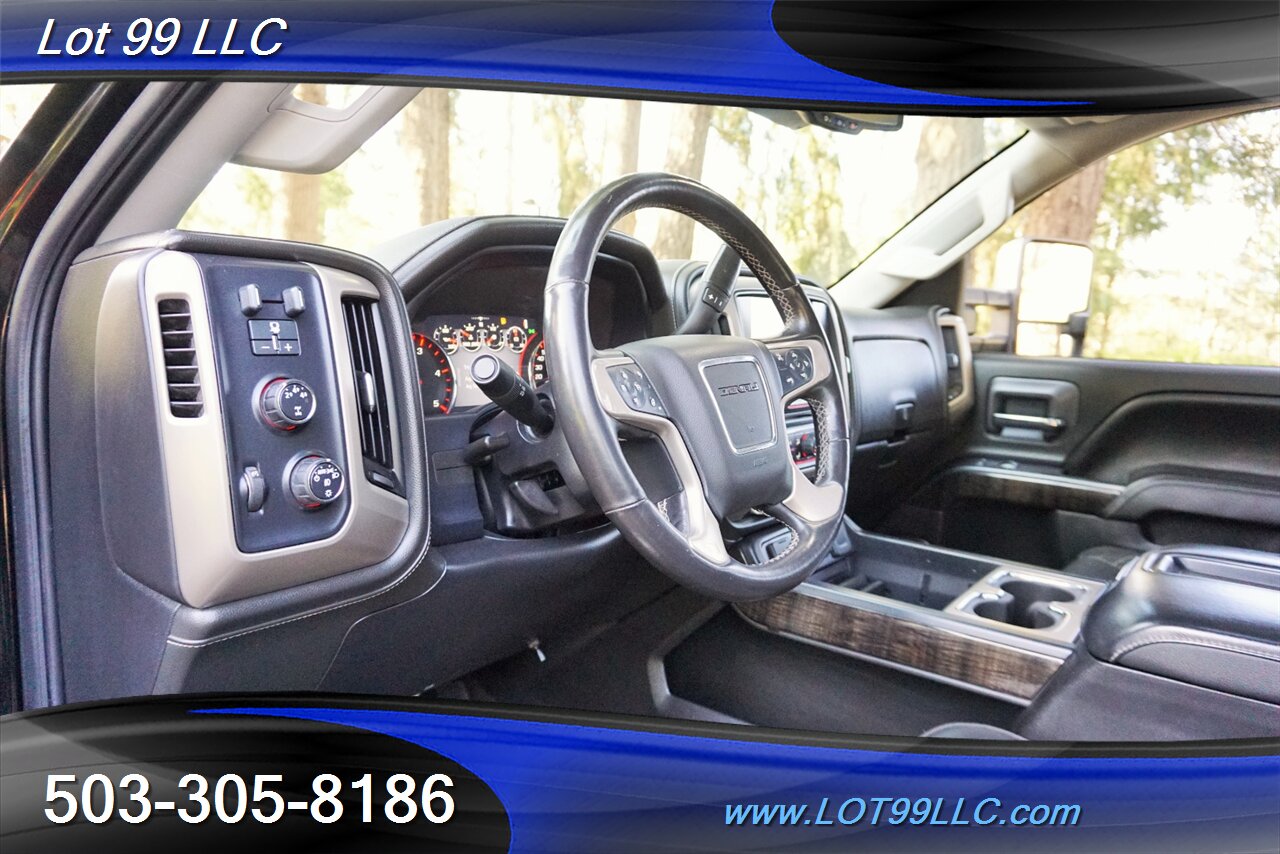 2015 GMC Sierra 3500 Denali 4X4 Dually 122K 6.6L Duramax Leather Moon  GPS LIFTED NEW TIRES CHROME WHEELS - Photo 12 - Milwaukie, OR 97267