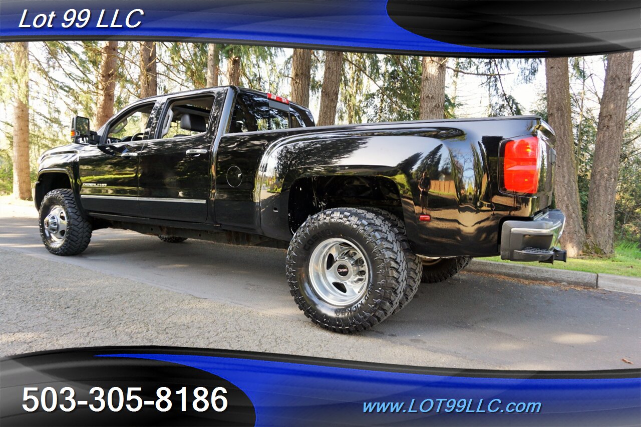 2015 GMC Sierra 3500 Denali 4X4 Dually 122K 6.6L Duramax Leather Moon  GPS LIFTED NEW TIRES CHROME WHEELS - Photo 11 - Milwaukie, OR 97267