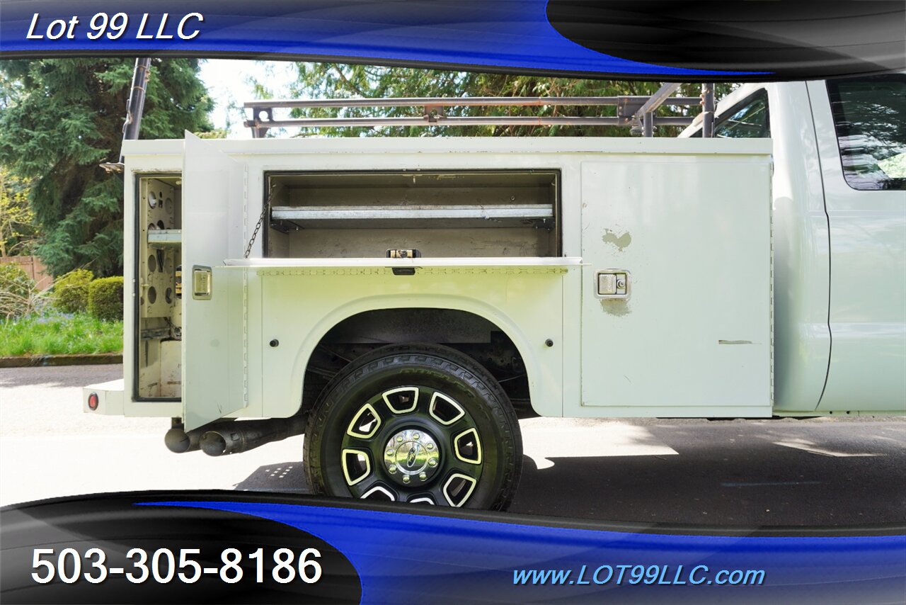 2012 Ford F-350 Super Duty XLT 4X4 Extended Cab 6.7L Power Stroke  Service Bed Premium Wheels Newer Tires - Photo 15 - Milwaukie, OR 97267