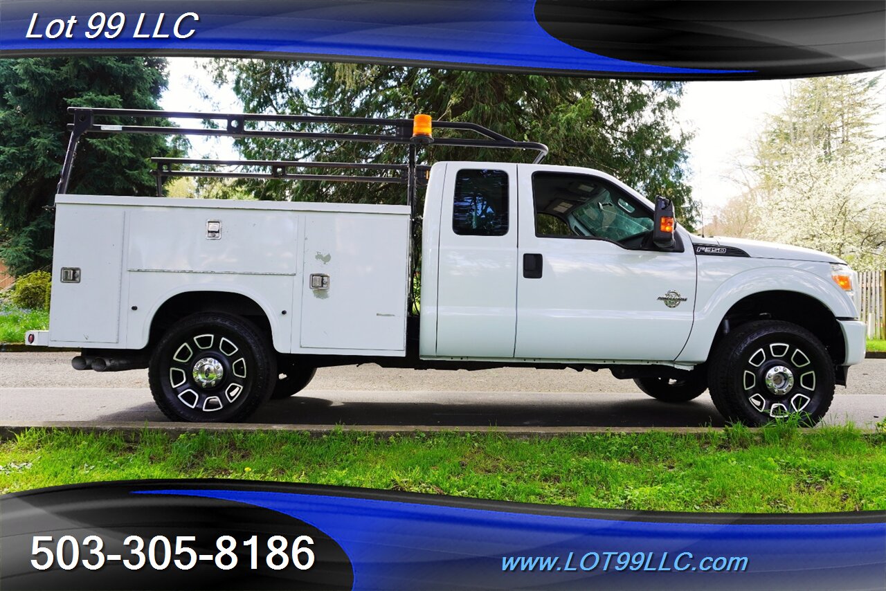 2012 Ford F-350 Super Duty XLT 4X4 Extended Cab 6.7L Power Stroke  Service Bed Premium Wheels Newer Tires - Photo 8 - Milwaukie, OR 97267