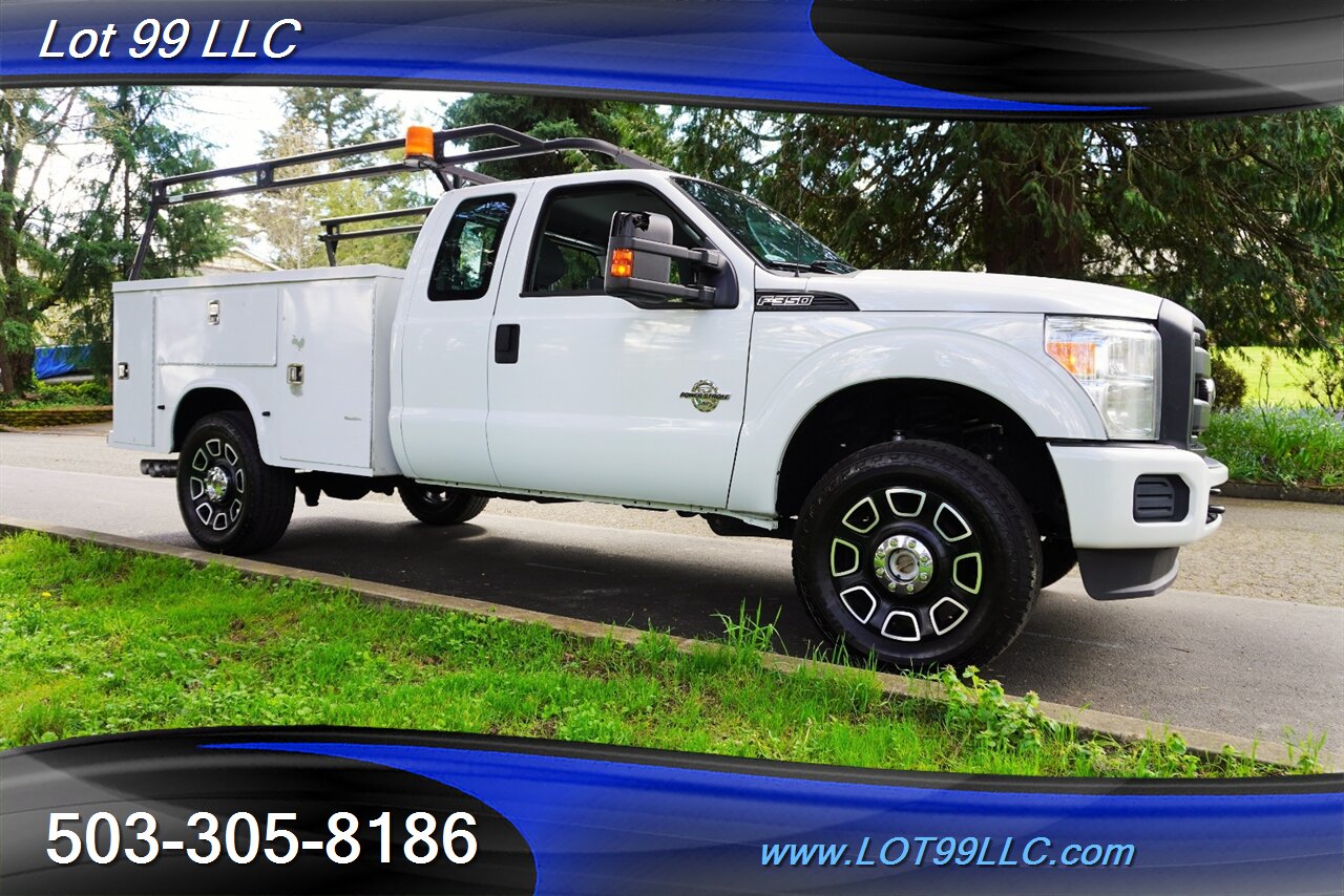 2012 Ford F-350 Super Duty XLT 4X4 Extended Cab 6.7L Power Stroke  Service Bed Premium Wheels Newer Tires - Photo 7 - Milwaukie, OR 97267