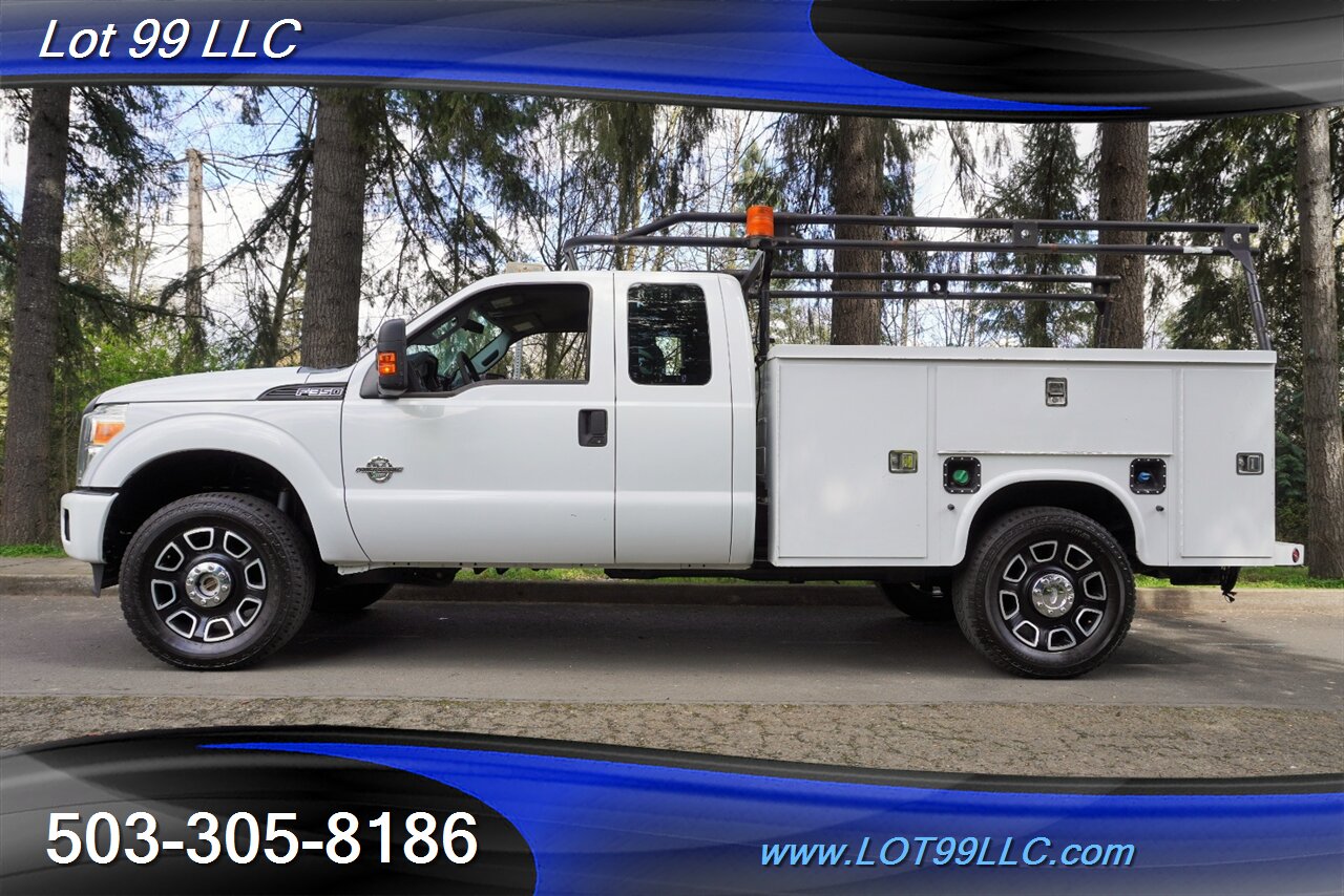 2012 Ford F-350 Super Duty XLT 4X4 Extended Cab 6.7L Power Stroke  Service Bed Premium Wheels Newer Tires - Photo 1 - Milwaukie, OR 97267