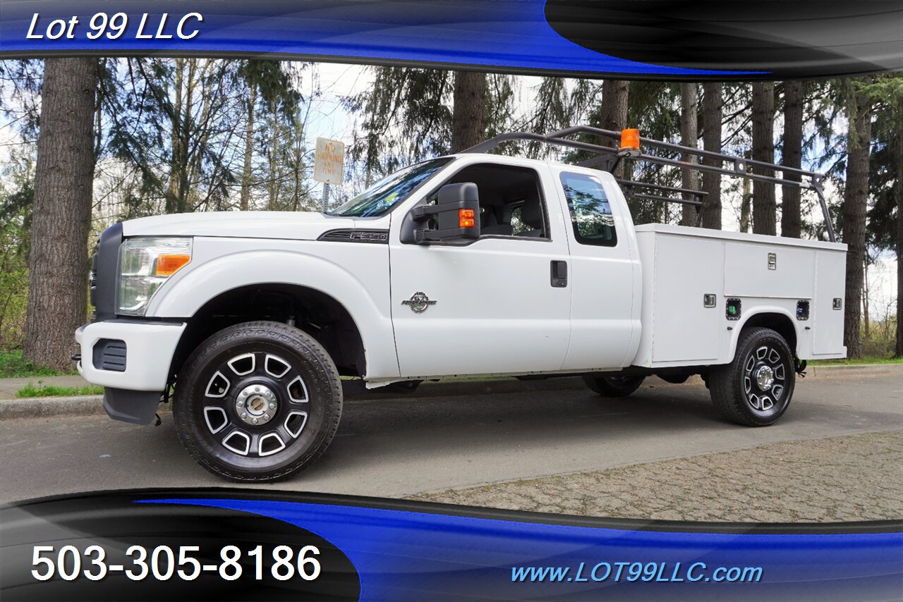 2012 Ford F-350 Super Duty XLT 4X4 Extended Cab 6.7L Power Stroke  Service Bed Premium Wheels Newer Tires - Photo 5 - Milwaukie, OR 97267