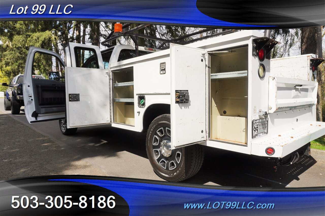 2012 Ford F-350 Super Duty XLT 4X4 Extended Cab 6.7L Power Stroke  Service Bed Premium Wheels Newer Tires - Photo 3 - Milwaukie, OR 97267