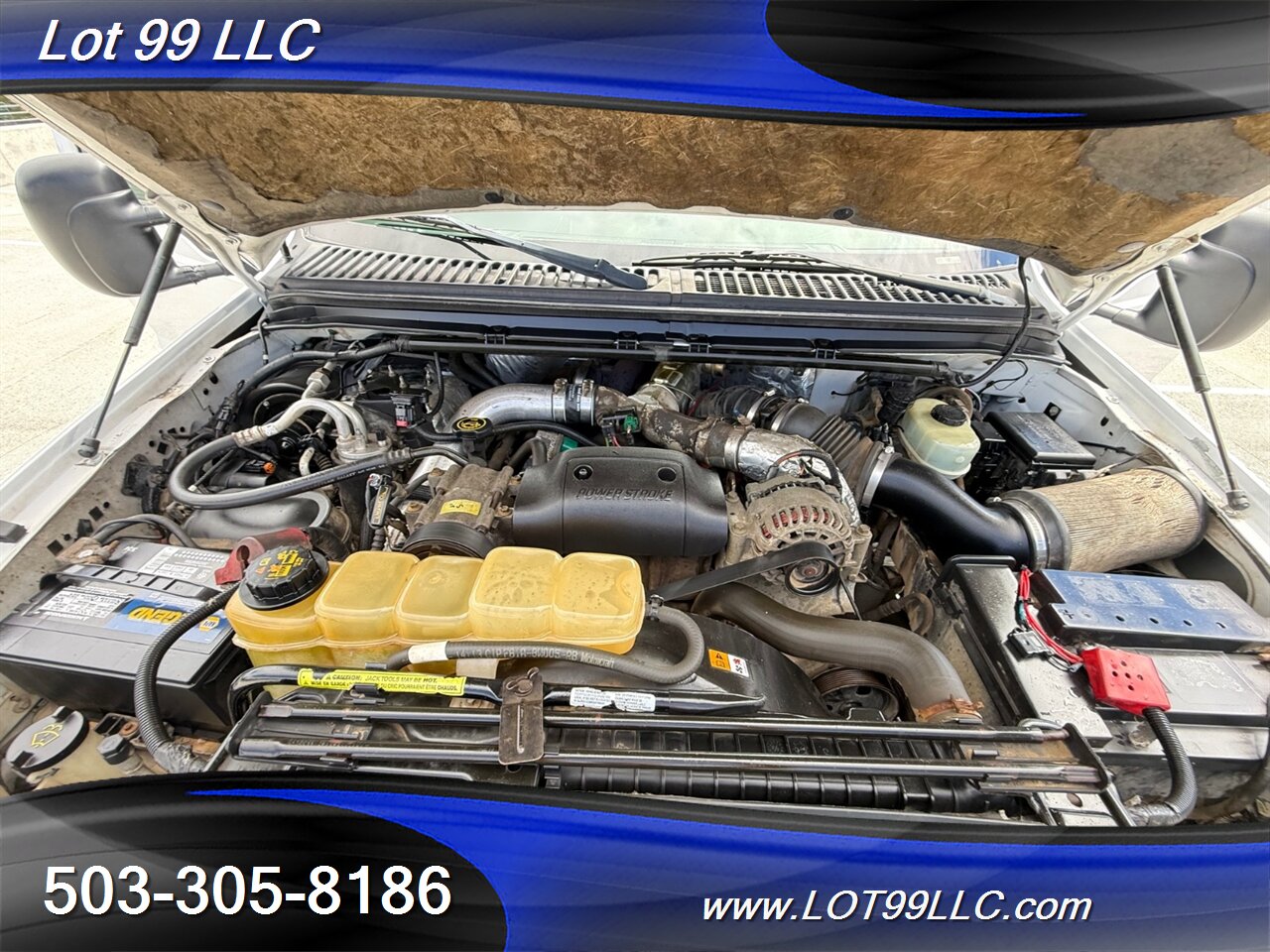 2000 Ford F-250 Super Duty 4x4 7.3 Turbo Diesel 6 Speed Manual 186k Miles Lifted Long Bed ** NO Blow By ** - Photo 4 - Milwaukie, OR 97267