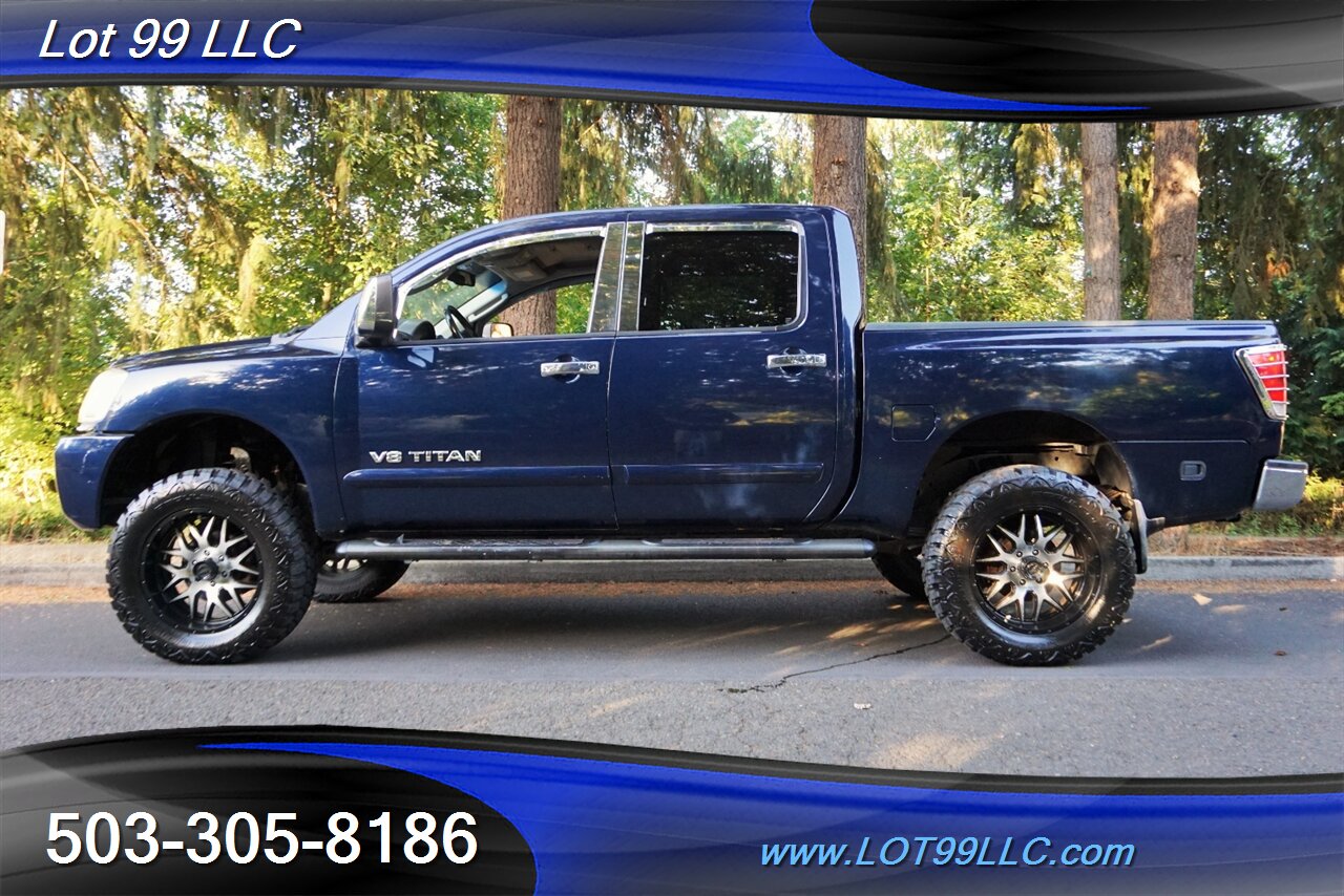 2006 Nissan Titan SE 4X4 V8 5.6L LIFTED Heated Leather NEW TIRES   - Photo 1 - Milwaukie, OR 97267