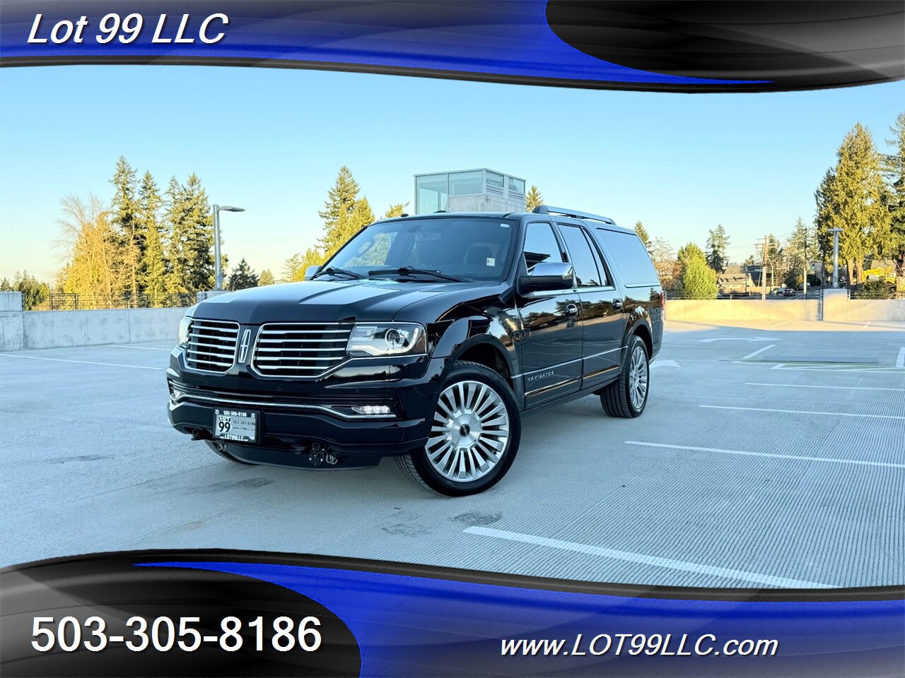 2017 Lincoln Navigator L Select 4x4 60k Miles 3rd Row Htd-Cld Leather  Roof Captain Quad Buckets 7 Passenger Power 3rd Row - Photo 4 - Milwaukie, OR 97267