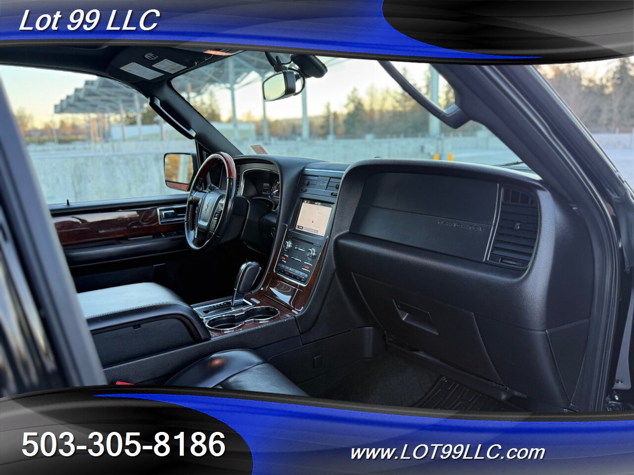 2017 Lincoln Navigator L Select 4x4 60k Miles 3rd Row Htd-Cld Leather  Roof Captain Quad Buckets 7 Passenger Power 3rd Row - Photo 40 - Milwaukie, OR 97267