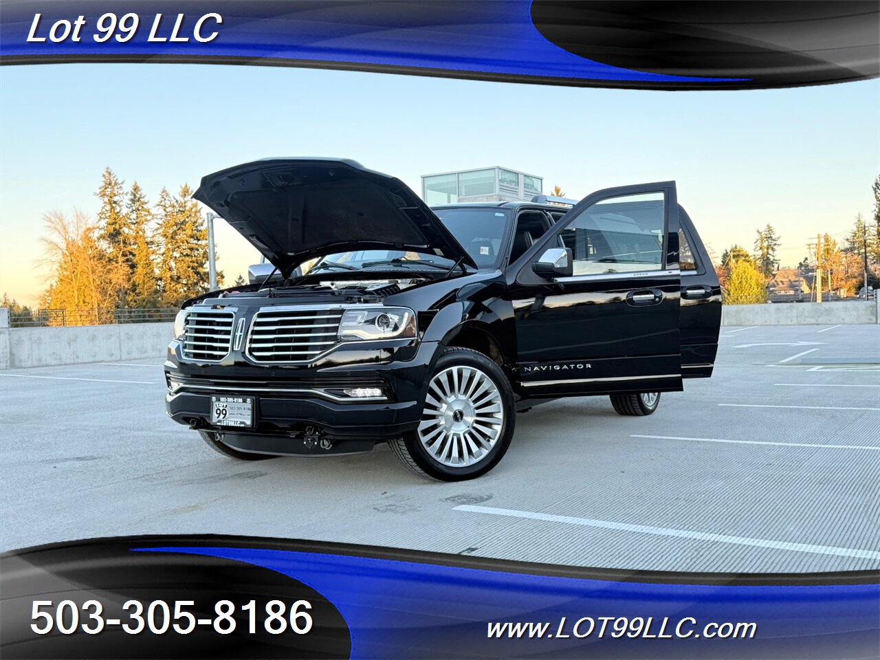 2017 Lincoln Navigator L Select 4x4 60k Miles 3rd Row Htd-Cld Leather  Roof Captain Quad Buckets 7 Passenger Power 3rd Row - Photo 51 - Milwaukie, OR 97267