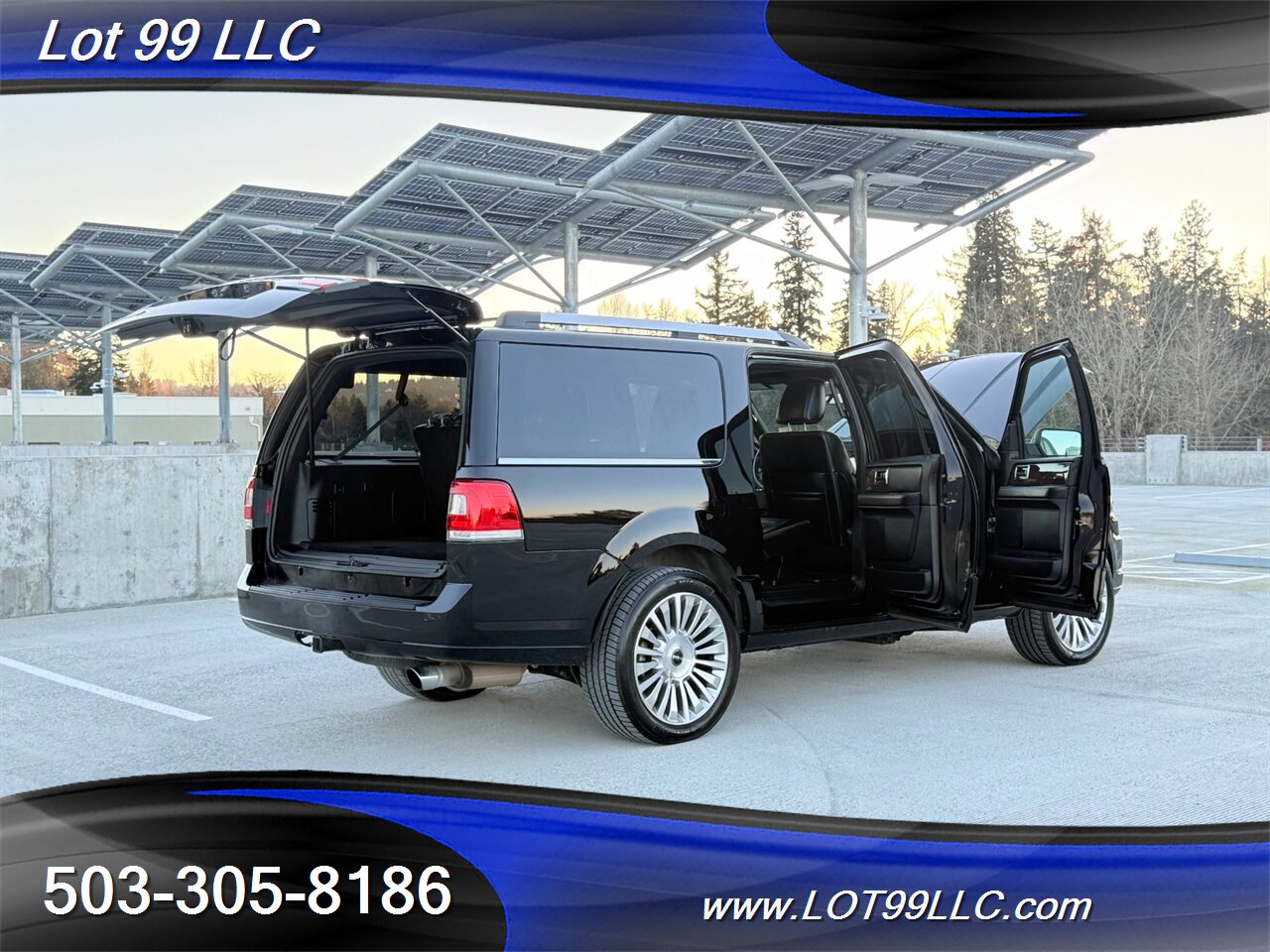 2017 Lincoln Navigator L Select 4x4 60k Miles 3rd Row Htd-Cld Leather  Roof Captain Quad Buckets 7 Passenger Power 3rd Row - Photo 56 - Milwaukie, OR 97267