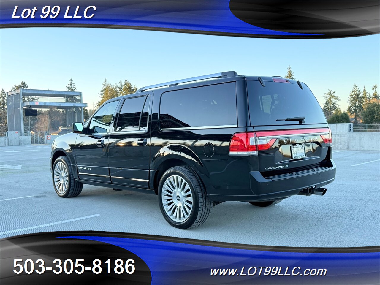 2017 Lincoln Navigator L Select 4x4 60k Miles 3rd Row Htd-Cld Leather  Roof Captain Quad Buckets 7 Passenger Power 3rd Row - Photo 23 - Milwaukie, OR 97267