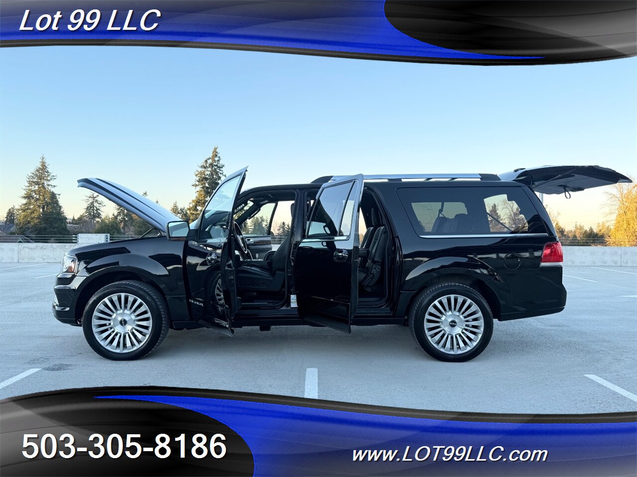 2017 Lincoln Navigator L Select 4x4 60k Miles 3rd Row Htd-Cld Leather  Roof Captain Quad Buckets 7 Passenger Power 3rd Row - Photo 50 - Milwaukie, OR 97267