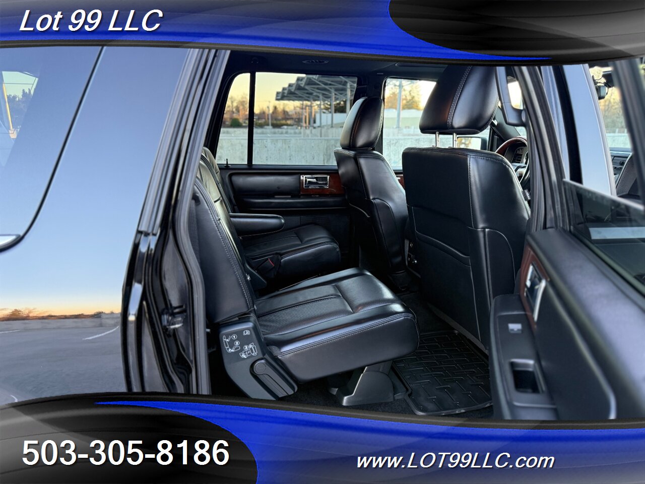 2017 Lincoln Navigator L Select 4x4 60k Miles 3rd Row Htd-Cld Leather  Roof Captain Quad Buckets 7 Passenger Power 3rd Row - Photo 38 - Milwaukie, OR 97267
