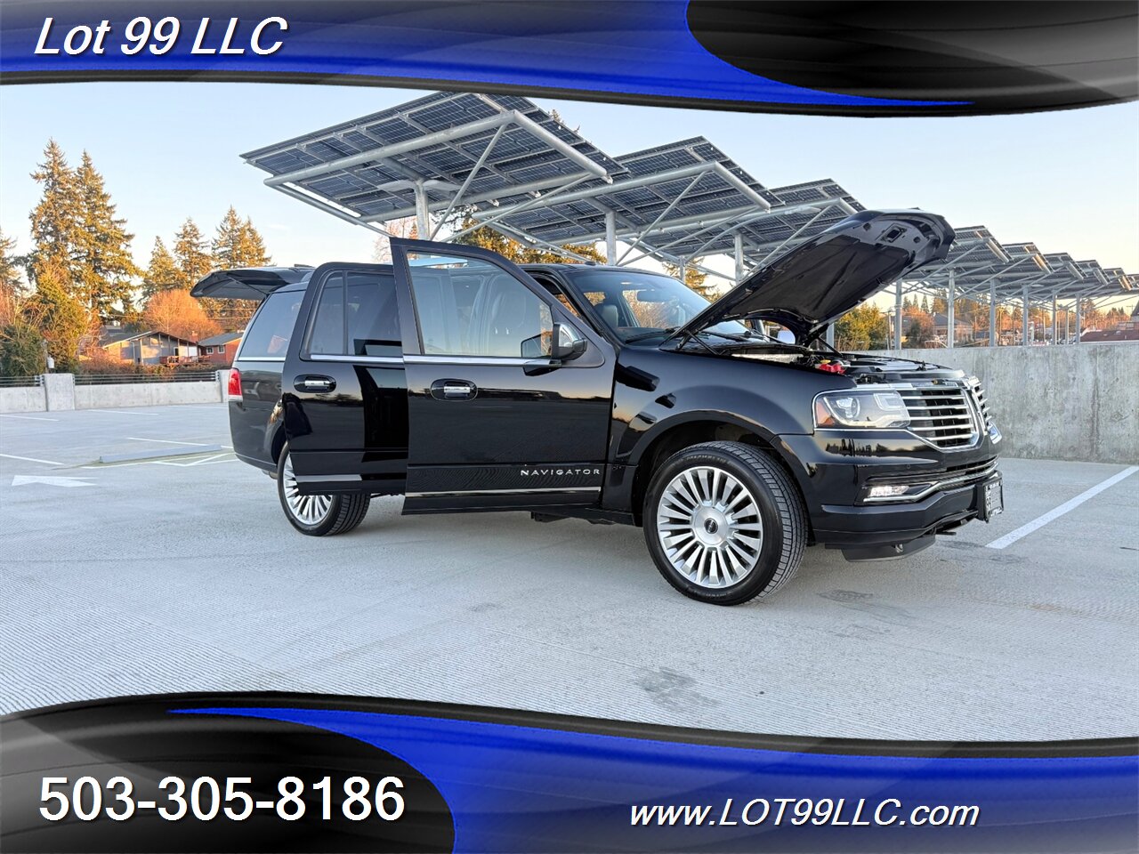 2017 Lincoln Navigator L Select 4x4 60k Miles 3rd Row Htd-Cld Leather  Roof Captain Quad Buckets 7 Passenger Power 3rd Row - Photo 54 - Milwaukie, OR 97267