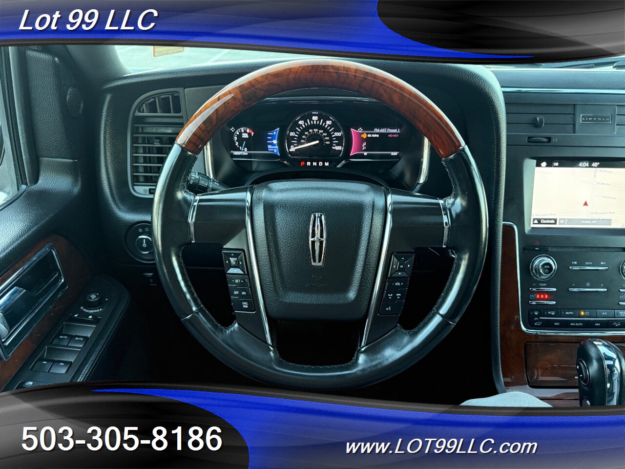 2017 Lincoln Navigator L Select 4x4 60k Miles 3rd Row Htd-Cld Leather  Roof Captain Quad Buckets 7 Passenger Power 3rd Row - Photo 15 - Milwaukie, OR 97267