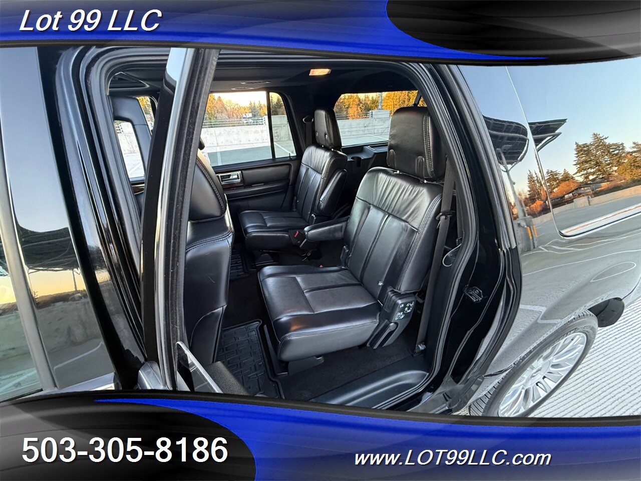 2017 Lincoln Navigator L Select 4x4 60k Miles 3rd Row Htd-Cld Leather  Roof Captain Quad Buckets 7 Passenger Power 3rd Row - Photo 19 - Milwaukie, OR 97267