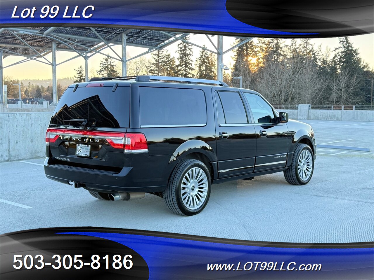 2017 Lincoln Navigator L Select 4x4 60k Miles 3rd Row Htd-Cld Leather  Roof Captain Quad Buckets 7 Passenger Power 3rd Row - Photo 8 - Milwaukie, OR 97267