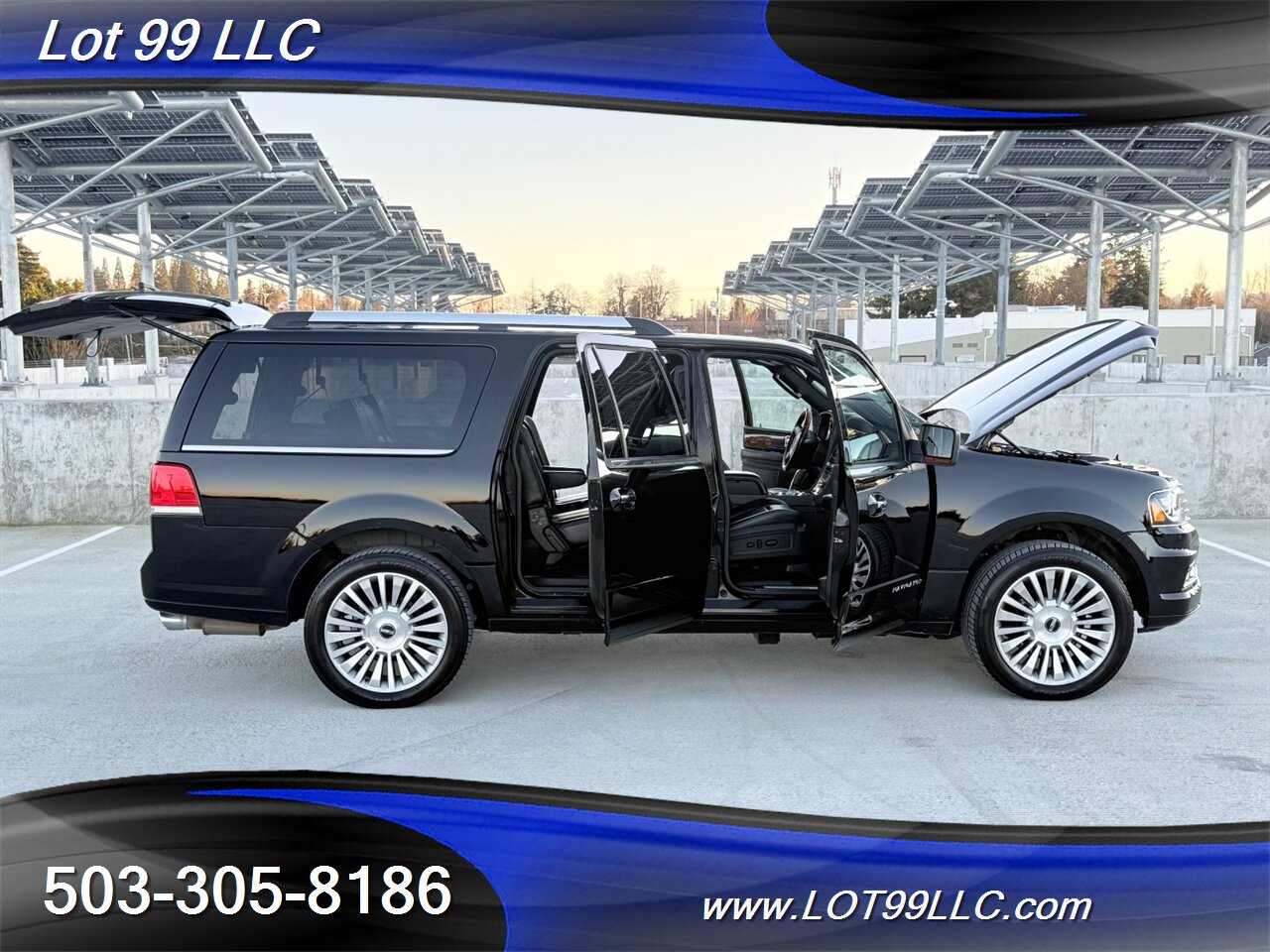 2017 Lincoln Navigator L Select 4x4 60k Miles 3rd Row Htd-Cld Leather  Roof Captain Quad Buckets 7 Passenger Power 3rd Row - Photo 55 - Milwaukie, OR 97267