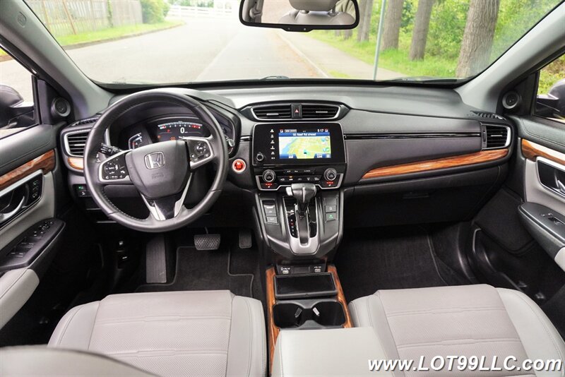 2021 Honda CR-V Touring AWD Heated Leather Moon GPS 2 OWNERS  
