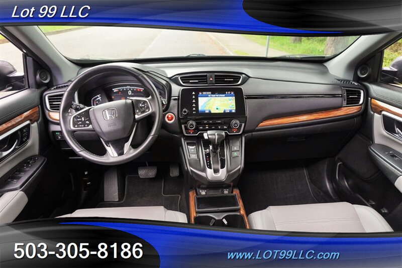 2021 Honda CR-V Touring AWD Heated Leather Moon GPS 2 OWNERS  