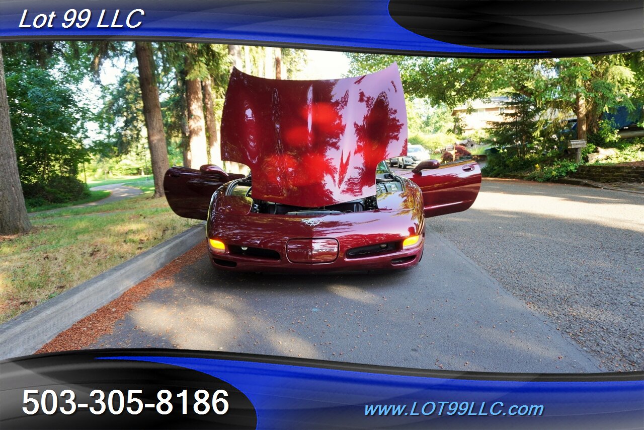 2003 Chevrolet Corvette Coupe 50TH ANIVERSERY Only 29K V8 LS1 Automatic Lether Seats Removable Targo TOP GOLD Wheels NEW TIRES - Photo 27 - Milwaukie, OR 97267