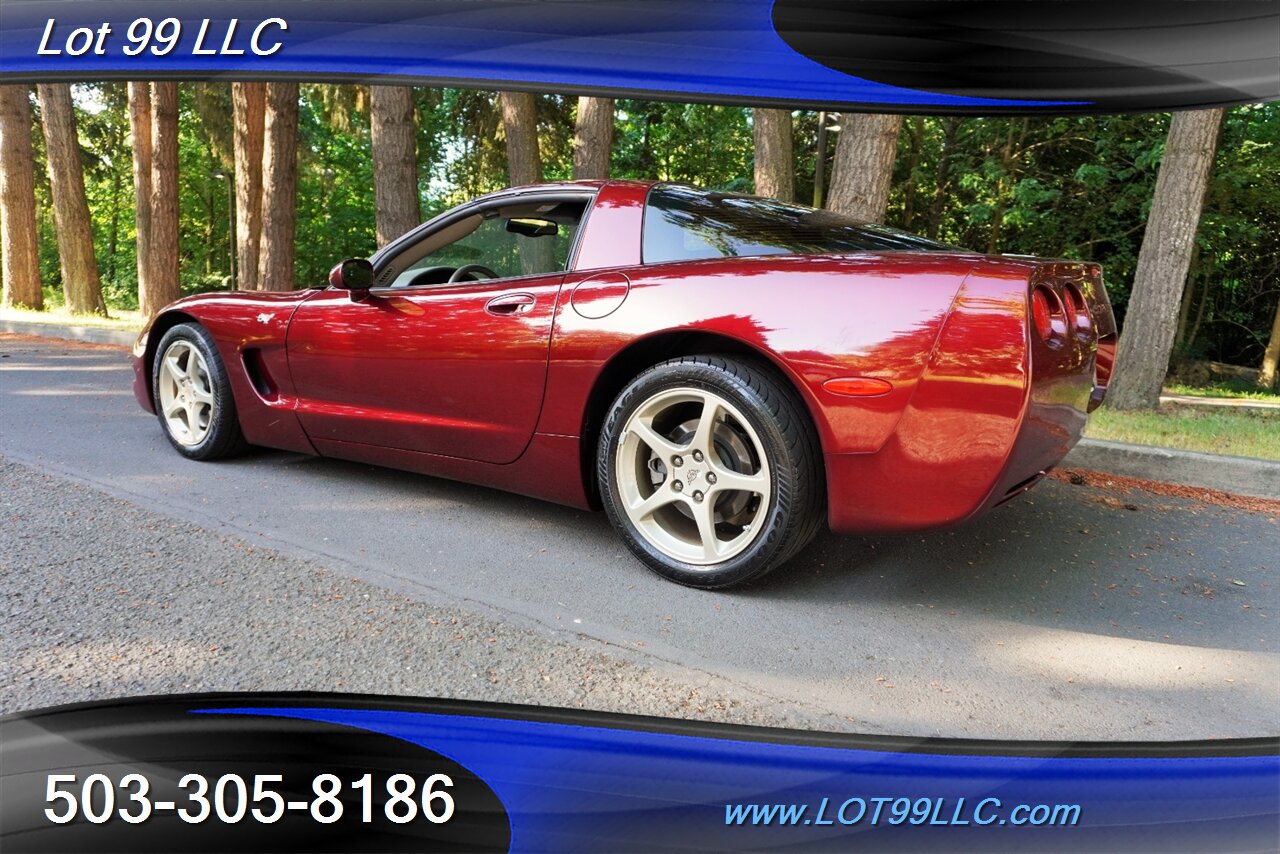 2003 Chevrolet Corvette Coupe 50TH ANIVERSERY Only 29K V8 LS1 Automatic Lether Seats Removable Targo TOP GOLD Wheels NEW TIRES - Photo 11 - Milwaukie, OR 97267