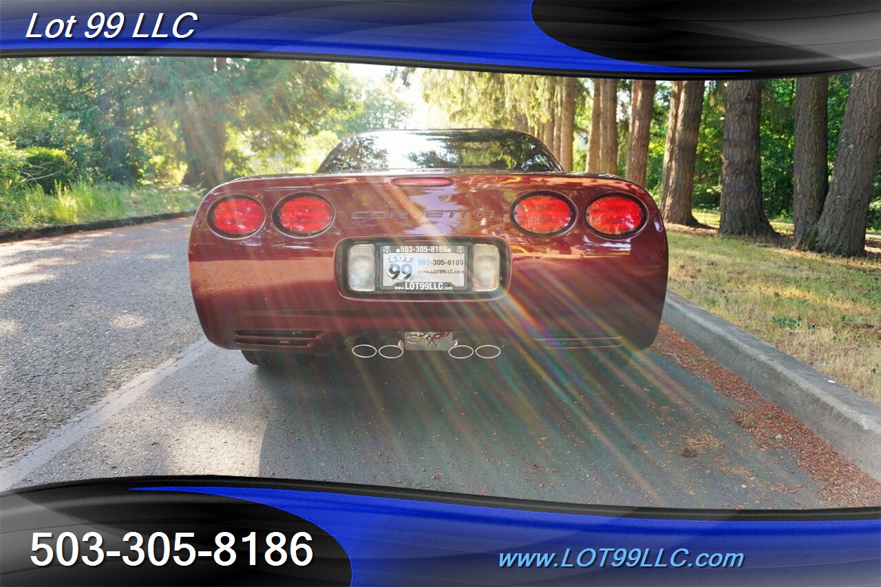 2003 Chevrolet Corvette Coupe 50TH ANIVERSERY Only 29K V8 LS1 Automatic Lether Seats Removable Targo TOP GOLD Wheels NEW TIRES - Photo 10 - Milwaukie, OR 97267
