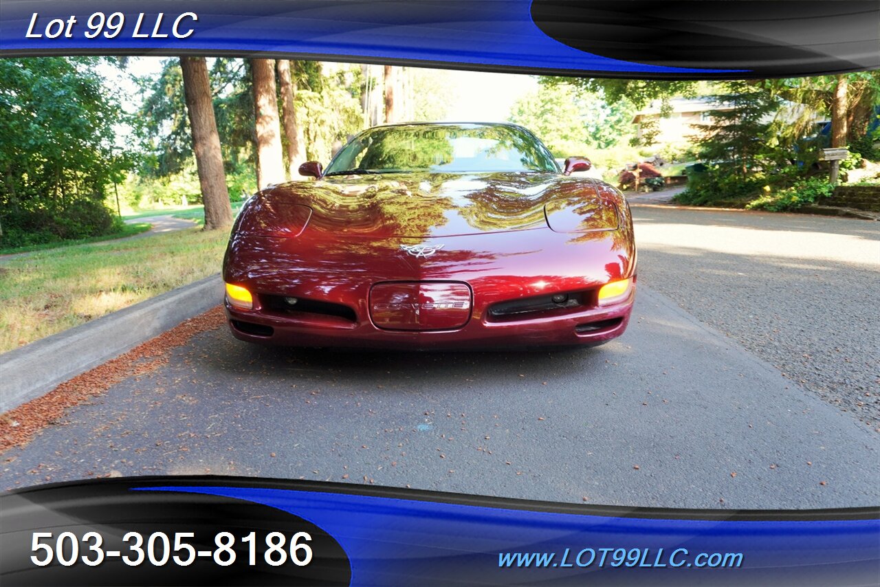 2003 Chevrolet Corvette Coupe 50TH ANIVERSERY Only 29K V8 LS1 Automatic Lether Seats Removable Targo TOP GOLD Wheels NEW TIRES - Photo 6 - Milwaukie, OR 97267