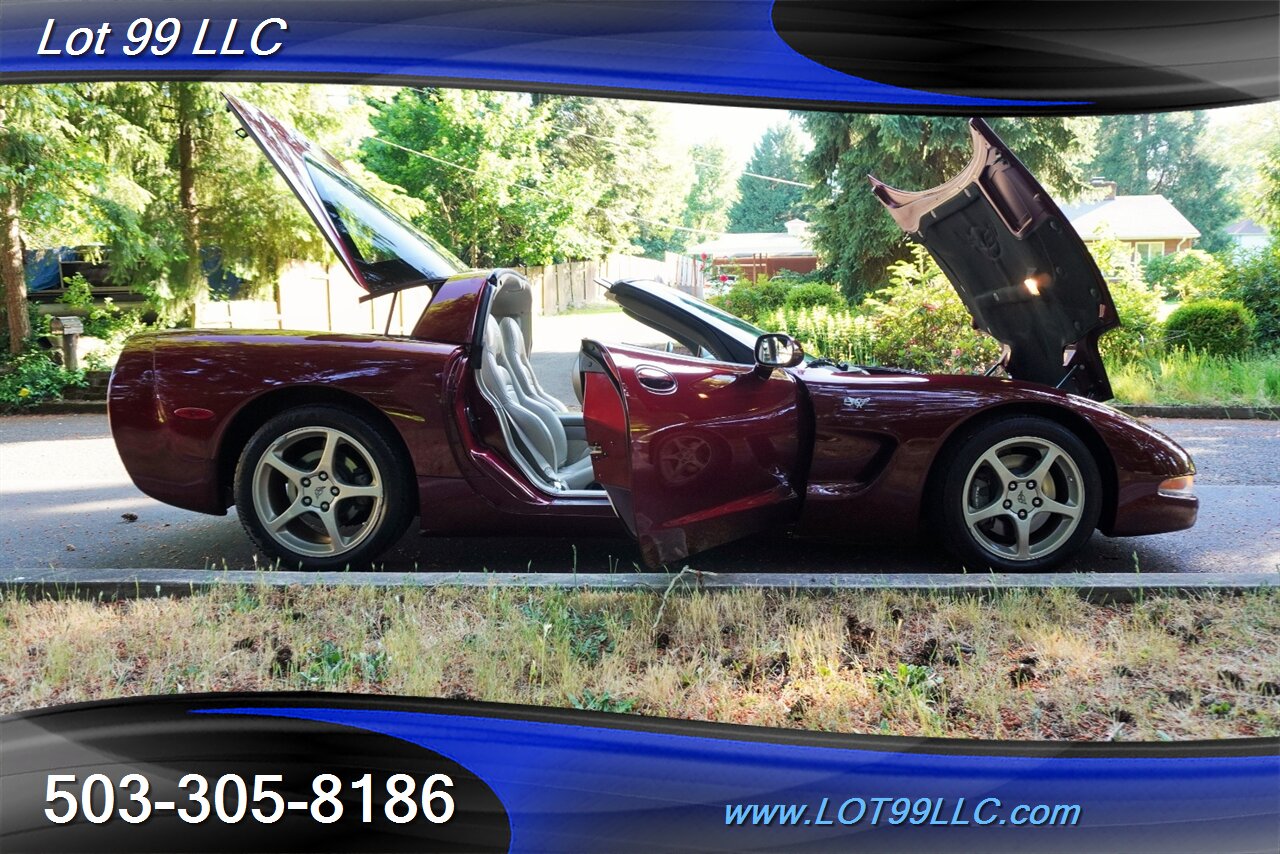 2003 Chevrolet Corvette Coupe 50TH ANIVERSERY Only 29K V8 LS1 Automatic Lether Seats Removable Targo TOP GOLD Wheels NEW TIRES - Photo 28 - Milwaukie, OR 97267