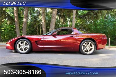 2003 Chevrolet Corvette Coupe 50TH ANIVERSERY Only 29K V8 LS1 Automatic  Lether Seats Removable Targo TOP GOLD Wheels NEW TIRES Coupe