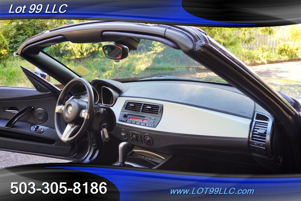 2008 BMW Z4 3.0i Convertible Only 33k Low Miles Leather Seats Convertible Top Newer Tires Local Trade Super Clean - Photo 16 - Milwaukie, OR 97267